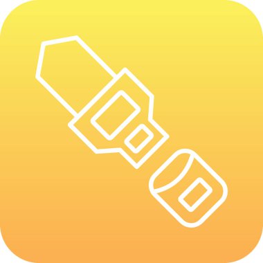 Özdenetim web simgesi, vektör illüstrasyonu