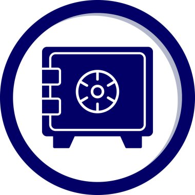 güvenli simge vektör illüstrasyonu 