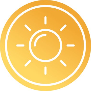 Yansıtıcı simge, vektör illüstrasyonu 