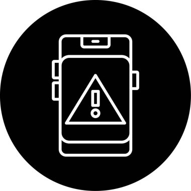 uyarı simgesi vektör illüstrasyonu