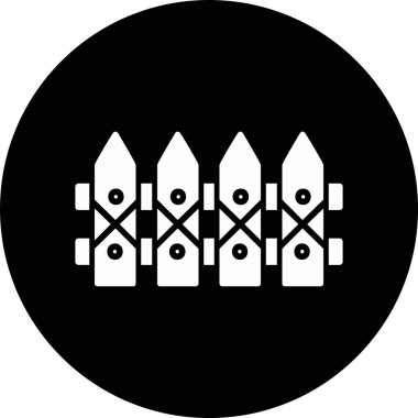 Çitin vektör illüstrasyonu