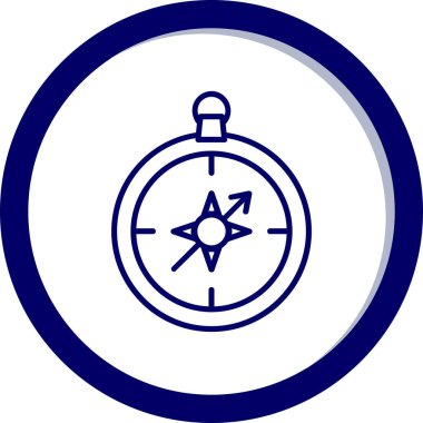 Pusula simgesi vektör resimlemesi 