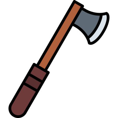 Balta ağ simgesi, vektör illüstrasyonu 