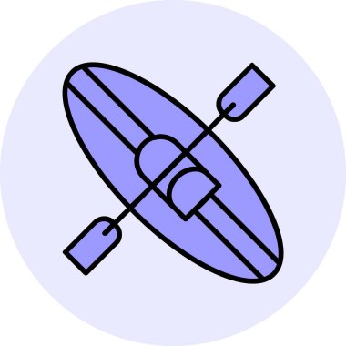 Kano. Web simgesi basit illüstrasyon