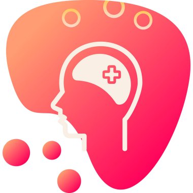 Klinik Psikoloji vektör çizimi tasarımı