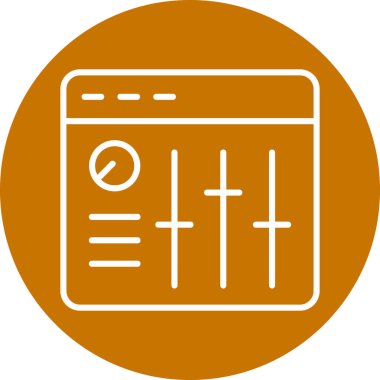 Ses Karıştırıcı vektör çizimi