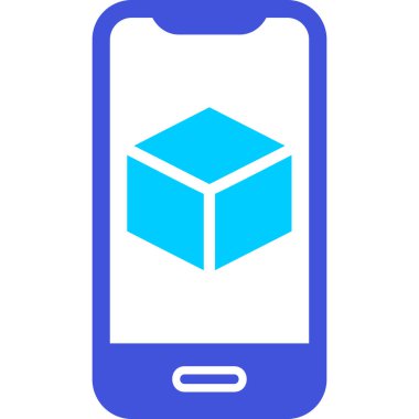 Görüntüde Artırılmış Gerçeklik simgesine sahip akıllı telefon 