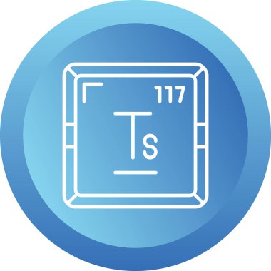 Periyodik tablo simgesinin tennesin kimyasal elementi