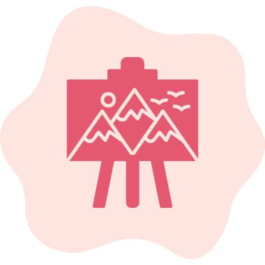 resim simgesi vektör illüstrasyonu