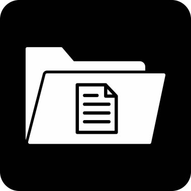 dosya dizini vektör illüstrasyonu