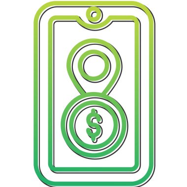 Web için çevrimiçi dağıtım simgesi çizimi