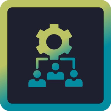 Bir grup insanın vektör çizimi, Takım Yönetimi