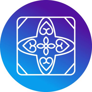 Döşeme. Web simgesi basit illüstrasyon