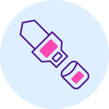 Özdenetim web simgesi, vektör illüstrasyonu