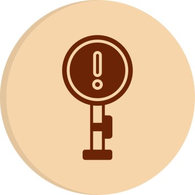 uyarı simgesi vektör illüstrasyonu