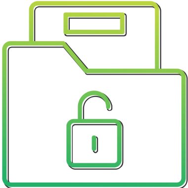 konsept ikon vektör illüstrasyonunu aç