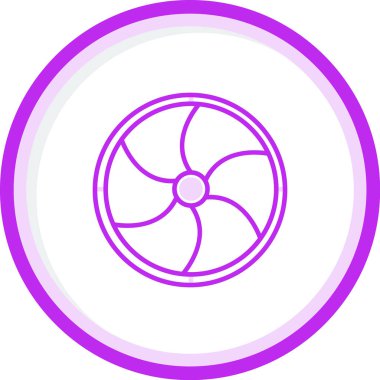 Yükleme simgesinin vektör illüstrasyonu 