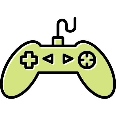 Kontrolör. Web simgesi basit illüstrasyon