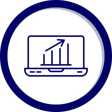 İş çizelgesi. Web simgesi basit illüstrasyon 