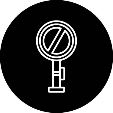 Girdi simgesi vektör illüstrasyonu yok          