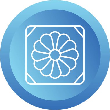 Döşeme. Web simgesi basit illüstrasyon