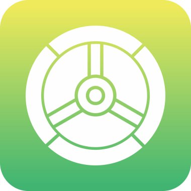 lastik simgesi vektör illüstrasyonu 