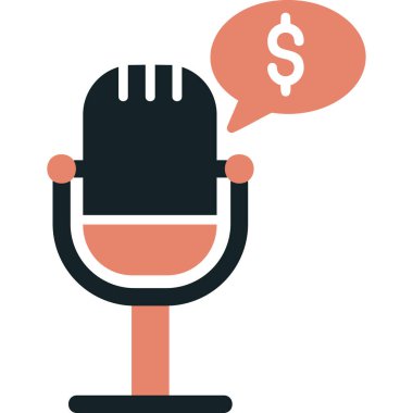 Para podcast simgesi, özet biçimi 