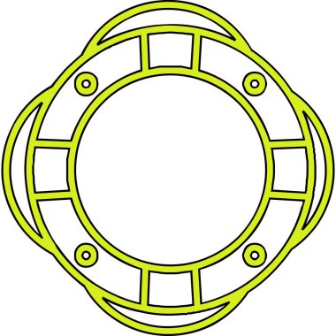 Can simidi simgesi, vektör illüstrasyonu basit tasarım