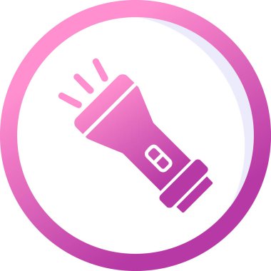 el feneri. Web simgesi basit illüstrasyon