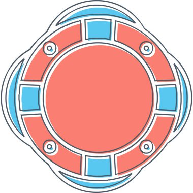 Can simidi simgesi, vektör illüstrasyonu basit tasarım