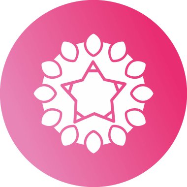 Yıldız web simge vektör çizim 