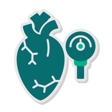 Tansiyon ikonu vektör illüstrasyonu           