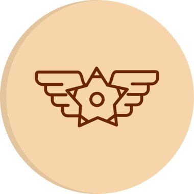 Yıldız web simge vektör çizim 