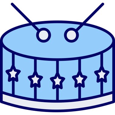 Web simgesi davul, illüstrasyon vektör 