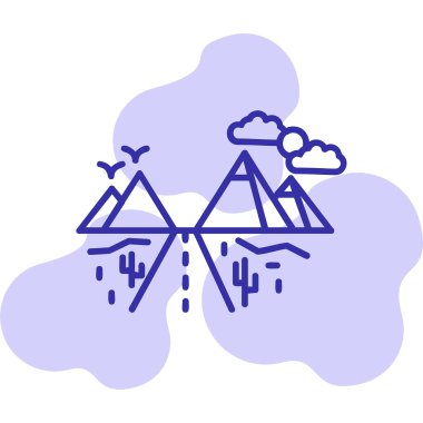 Desert Road simgesi, özet biçimi