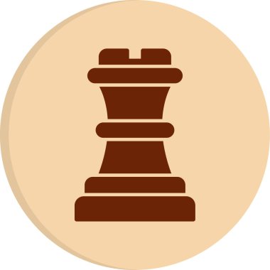 İçerik Stratejisi simgesi, vektör illüstrasyonu basit tasarım