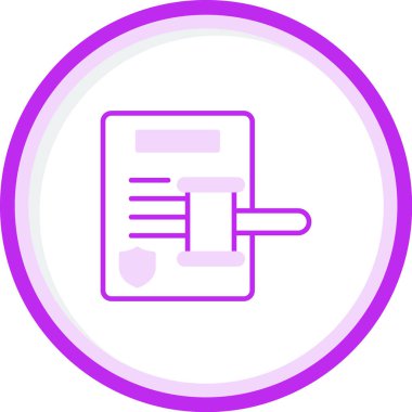 Adalet simgesi vektörünün çekici