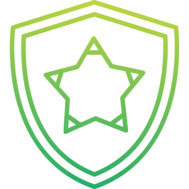 Yıldız web simge vektör çizim 