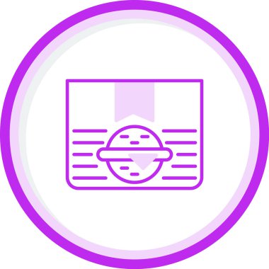 kutu web simgesi, vektör illüstrasyonu 