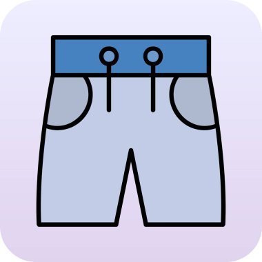 Web simgesi vektör illüstrasyonunu kısaltır