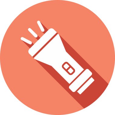 el feneri. Web simgesi basit illüstrasyon