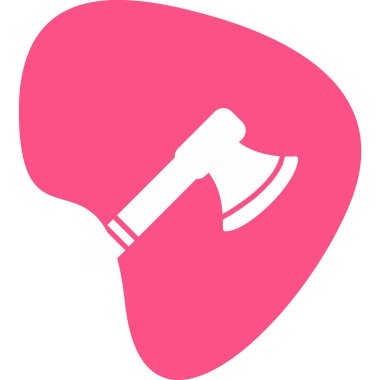 Balta ağ simgesi, vektör illüstrasyonu 