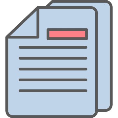 dokümanlar web simgesi vektör illüstrasyonu