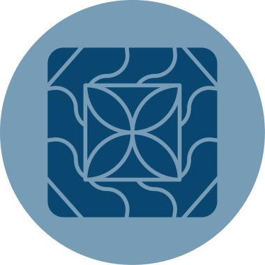 Döşeme. Web simgesi basit illüstrasyon