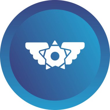 Yıldız web simge vektör çizim 