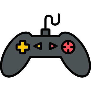 Kontrolör. Web simgesi basit illüstrasyon