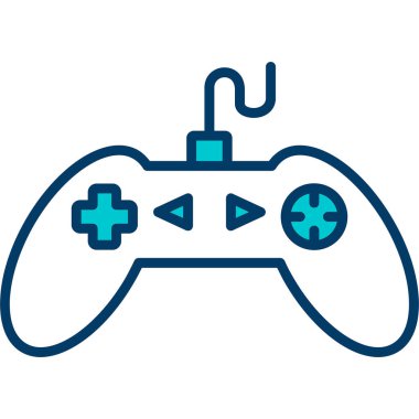 Kontrolör. Web simgesi basit illüstrasyon