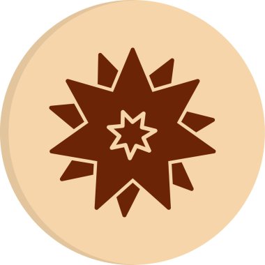 Yıldız web simge vektör çizim 