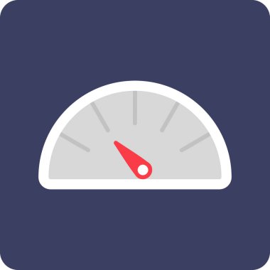 Hız göstergesinin vektör illüstrasyonu 