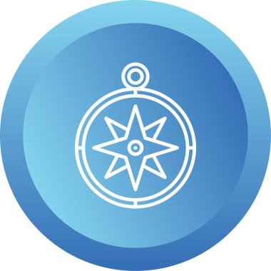 Pusula simgesi vektör resimlemesi 